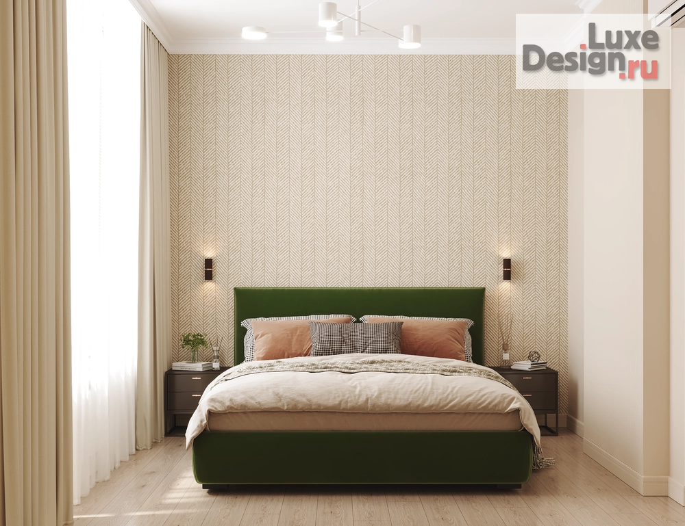 Дизайн интерьера трехкомнатной квартиры "Интерьер квартиры в ЖК "Alia"" (фото 18)