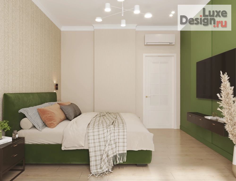 Дизайн интерьера трехкомнатной квартиры "Интерьер квартиры в ЖК "Alia"" (фото 20)