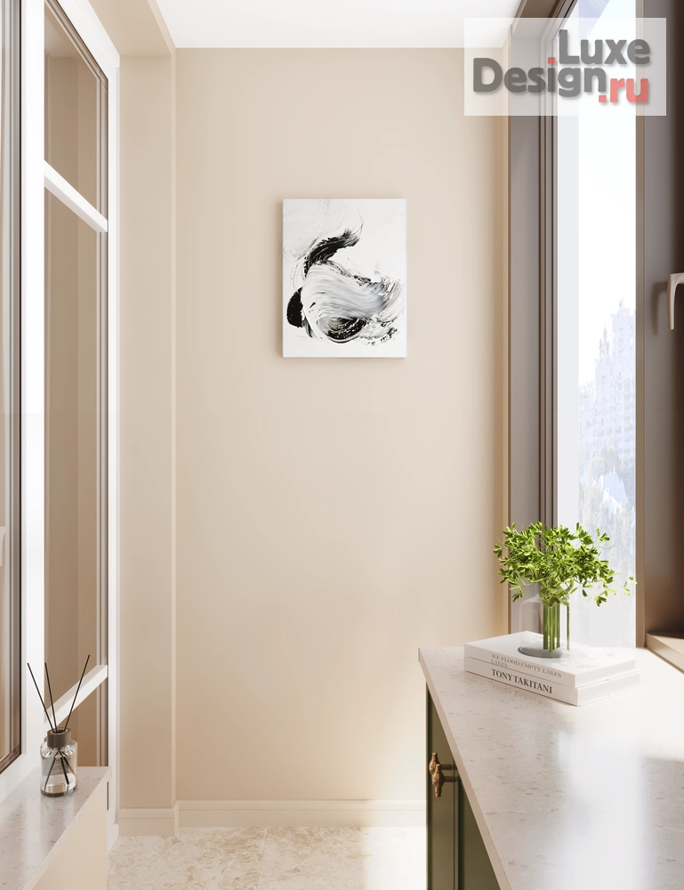 Дизайн интерьера трехкомнатной квартиры "Интерьер квартиры в ЖК "Alia"" (фото 14)