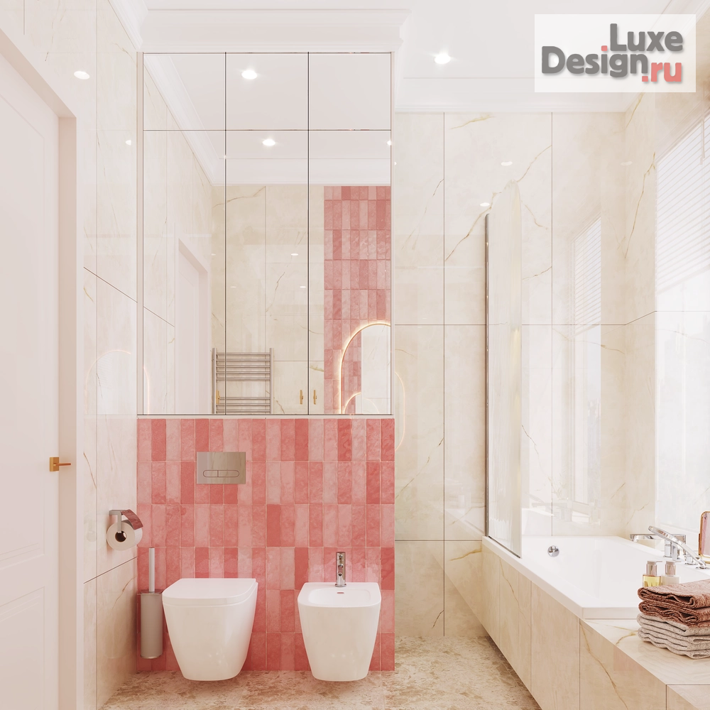 Дизайн интерьера трехкомнатной квартиры "Интерьер квартиры в ЖК "Alia"" (фото 25)