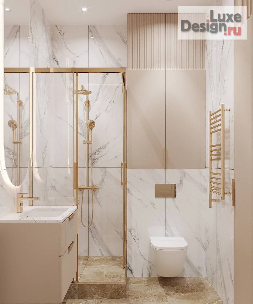 Дизайн интерьера трехкомнатной квартиры "Квартира в ЖК "Настоящее"" (фото 18)