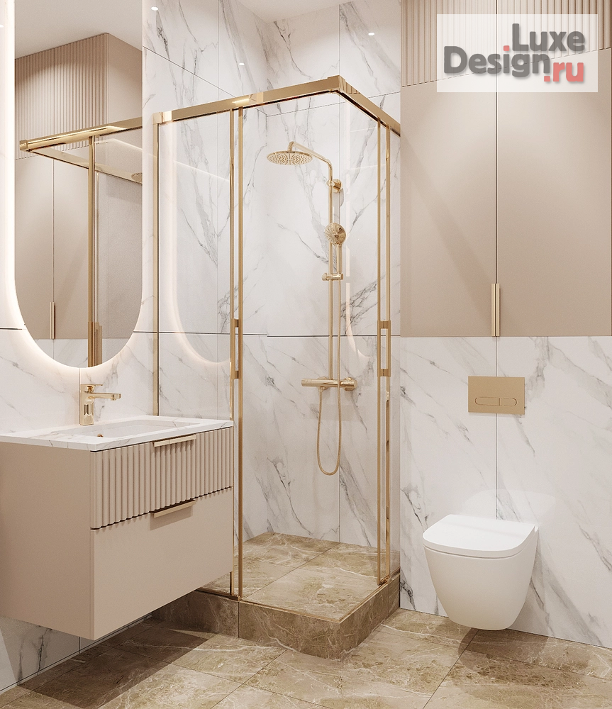 Дизайн интерьера трехкомнатной квартиры "Квартира в ЖК "Настоящее"" (фото 20)