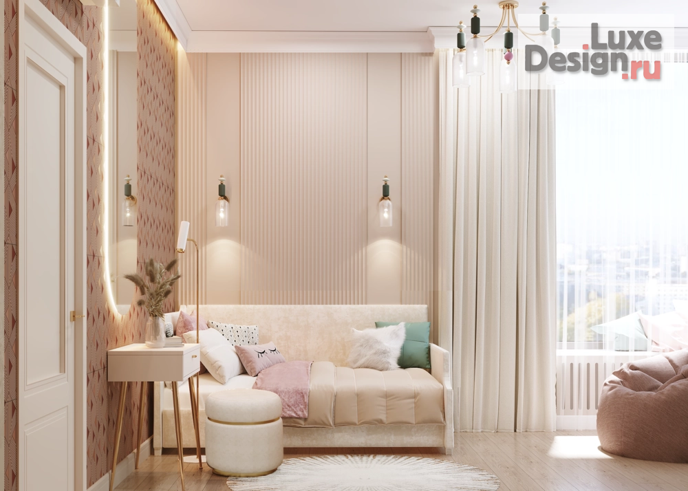 Дизайн интерьера трехкомнатной квартиры "Интерьер квартиры в ЖК "Alia"" (фото 22)