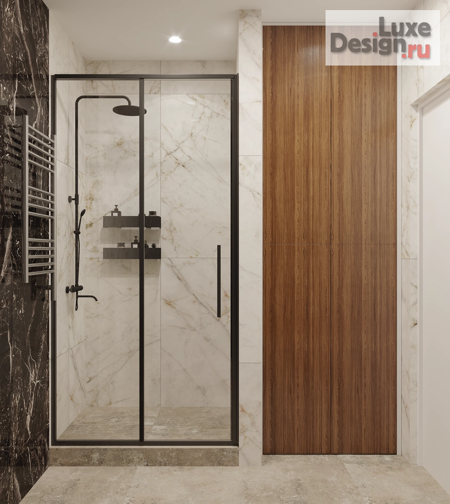 Дизайн интерьера двухкомнатной квартиры "Квартира в ЖК "Now" на набережной" (фото 14)