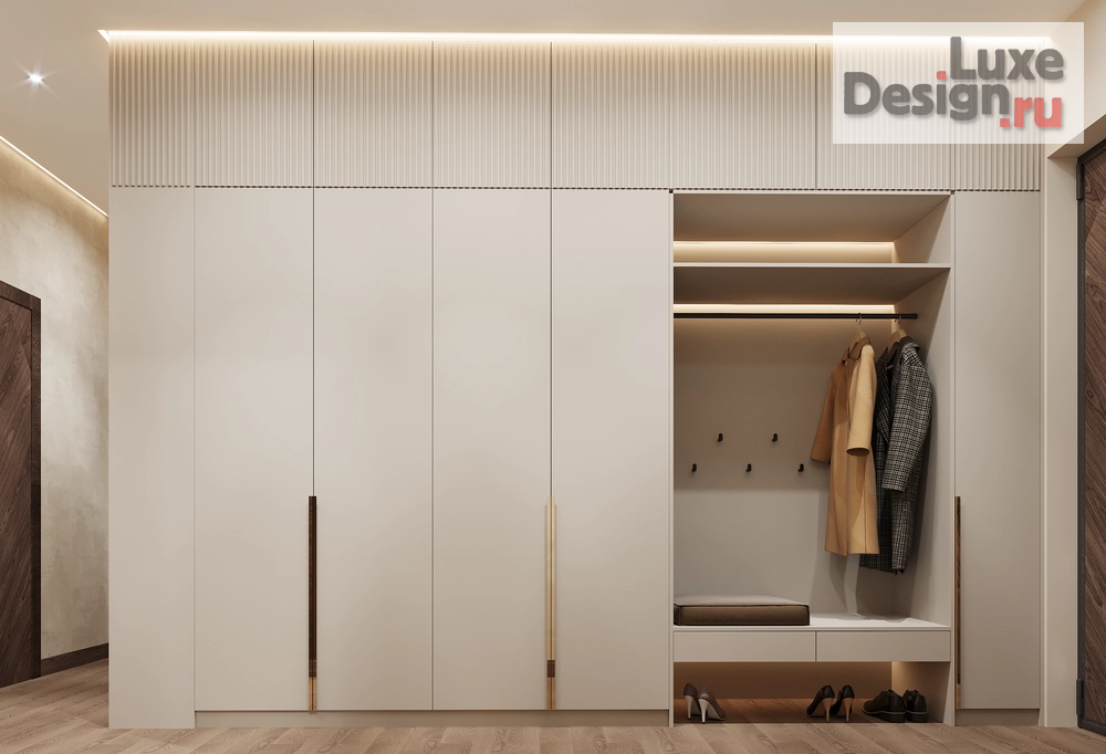 Дизайн интерьера трехкомнатной квартиры "Квартира в ЖК "Настоящее"" (фото 7)