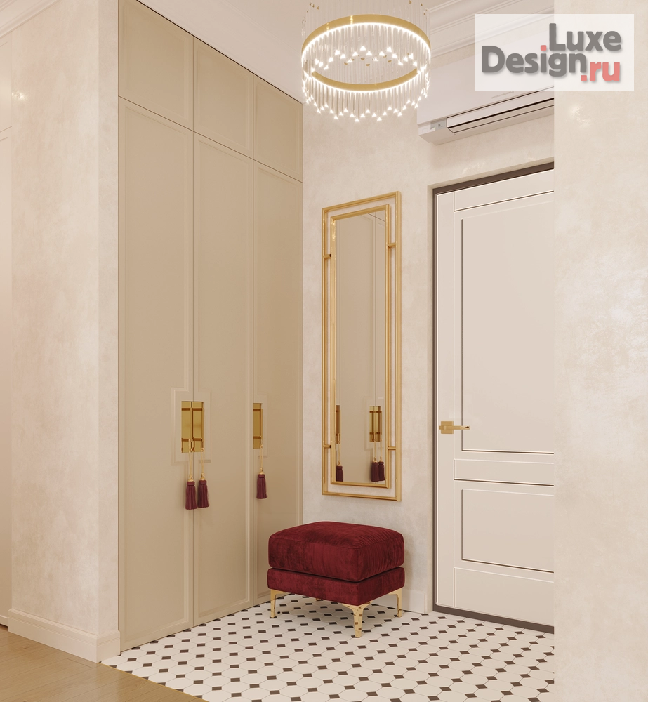 Дизайн интерьера трехкомнатной квартиры "Интерьер квартиры в ЖК "Alia"" (фото 7)