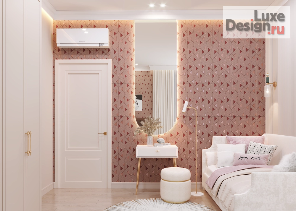 Дизайн интерьера трехкомнатной квартиры "Интерьер квартиры в ЖК "Alia"" (фото 21)