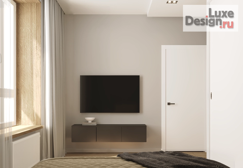 Дизайн интерьера двухкомнатной квартиры "Квартира в ЖК "Now" на набережной" (фото 10)