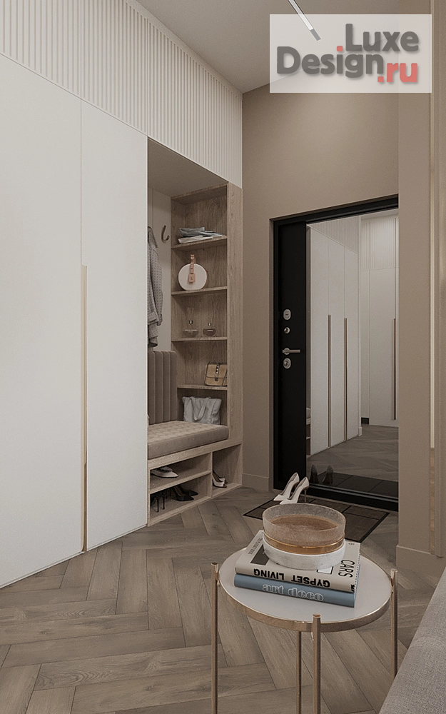 Дизайн интерьера гостиной "ЖК Лайково" (фото 3)