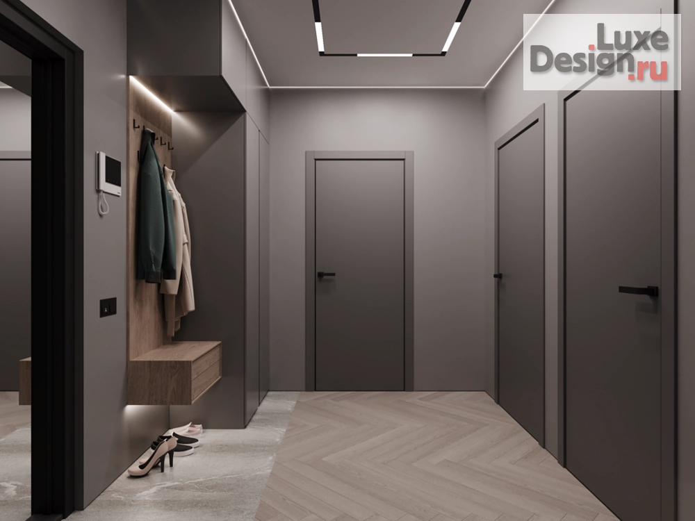 Дизайн интерьера трехкомнатной квартиры "Tougher " (фото 31)