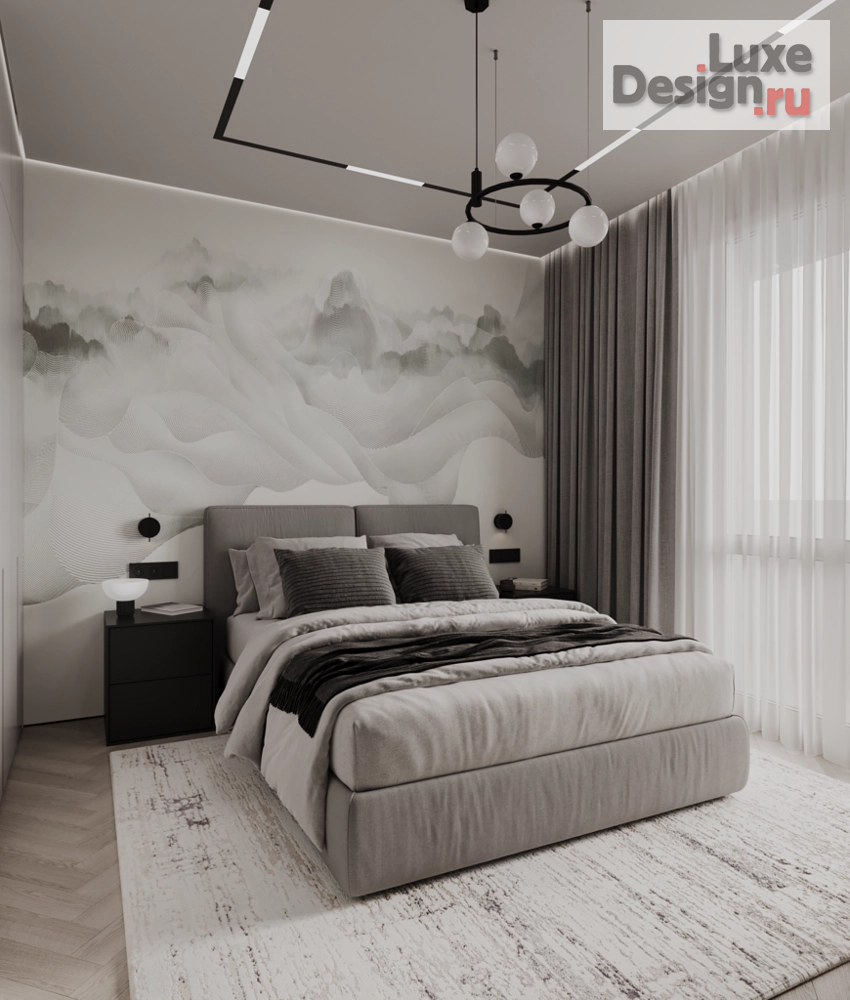 Дизайн интерьера трехкомнатной квартиры "Tougher " (фото 18) от дизайнера Иванова Анна Александровна Дизайн интерьера трехкомнатной квартиры "Tougher " (фото 18)