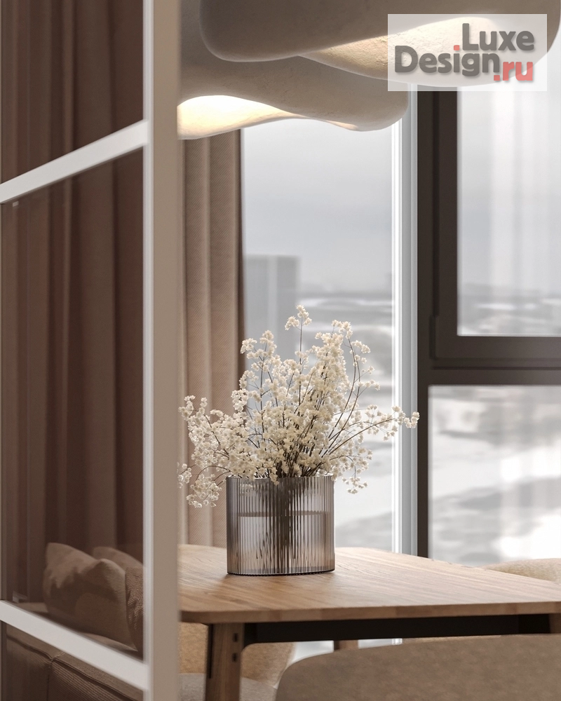 Дизайн интерьера двухкомнатной квартиры "ЖК Level Причальный" (фото 8)