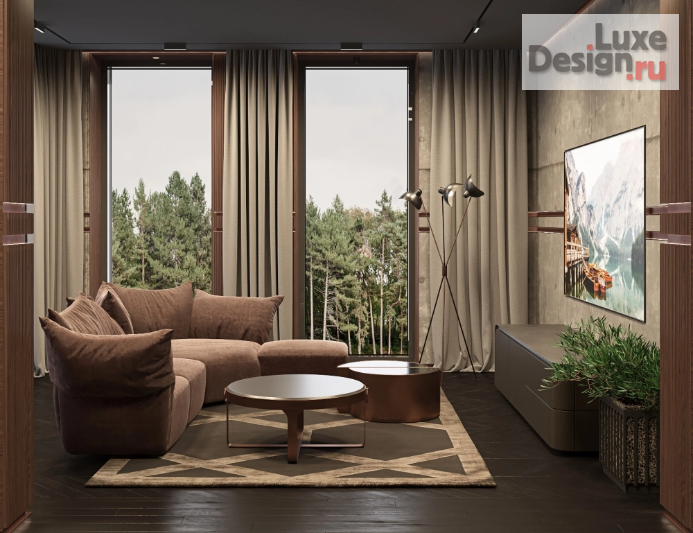 Дизайн интерьера частного дома "Риверсайд" (фото 20)