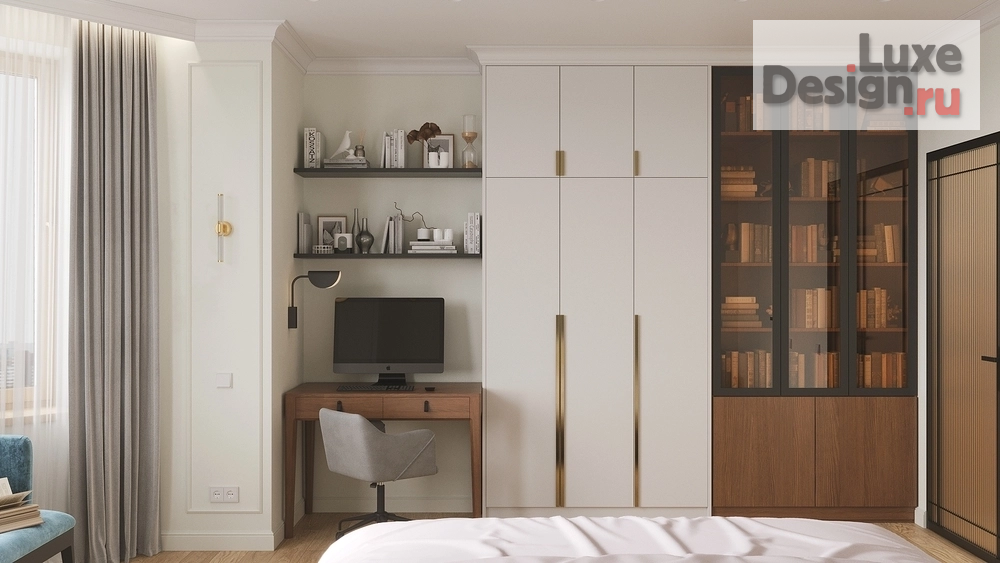 Дизайн интерьера двухкомнатной квартиры "Квартира в ЖК Доминион" (фото 17)