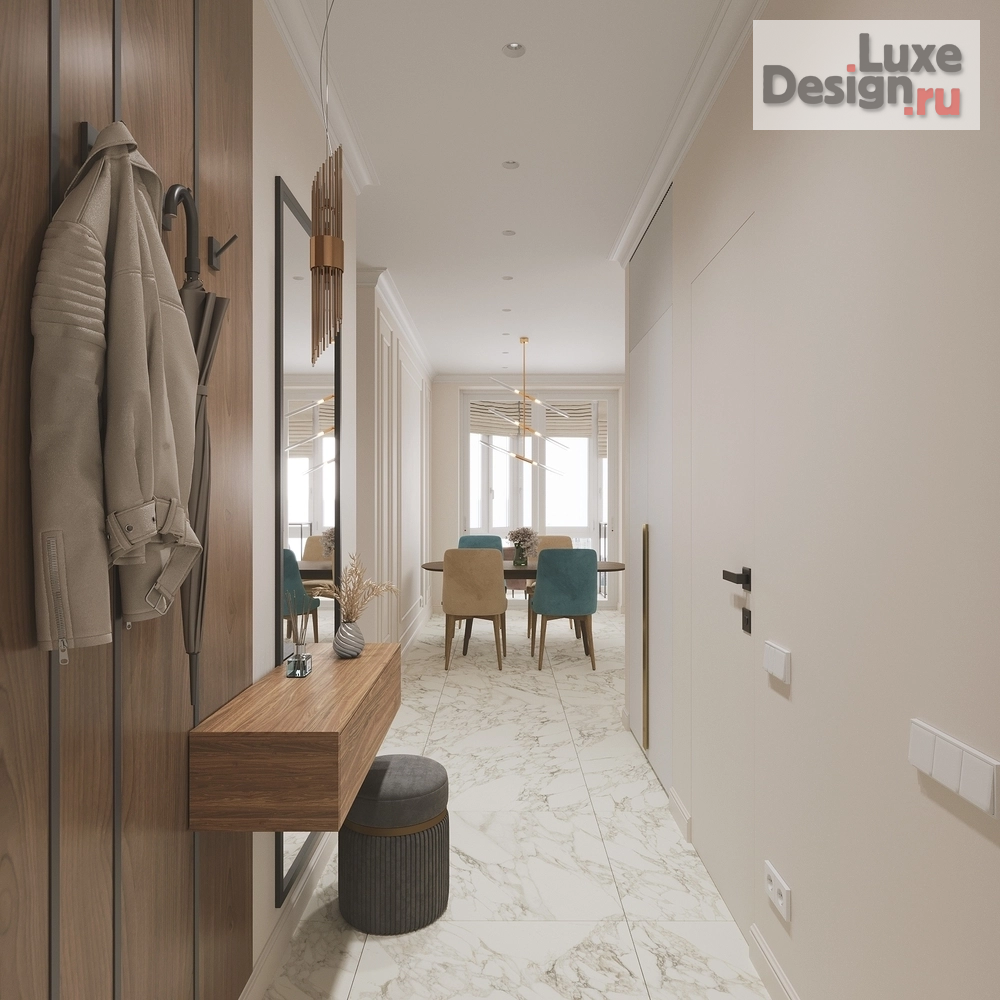 Дизайн интерьера двухкомнатной квартиры "Квартира в ЖК Доминион" (фото 9)