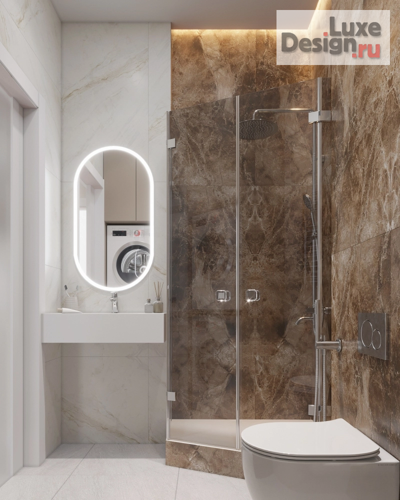 Дизайн интерьера квартиры "ЖК Скандинавия 83 м" (фото 27)