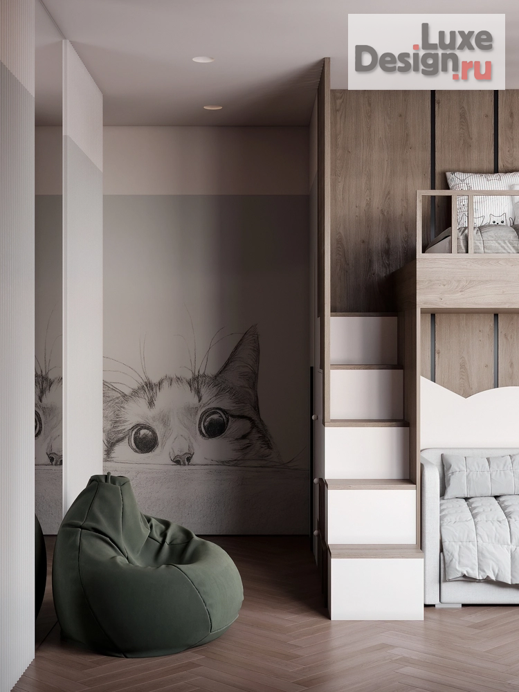 Дизайн интерьера пентхауса "ЖК Крылья" (фото 15)