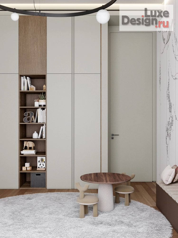Дизайн интерьера четырехкомнатной квартиры "ЖК Ривер Скай" (фото 26)