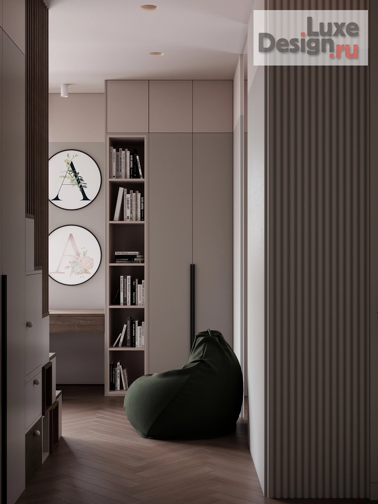 Дизайн интерьера пентхауса "ЖК Крылья" (фото 16)