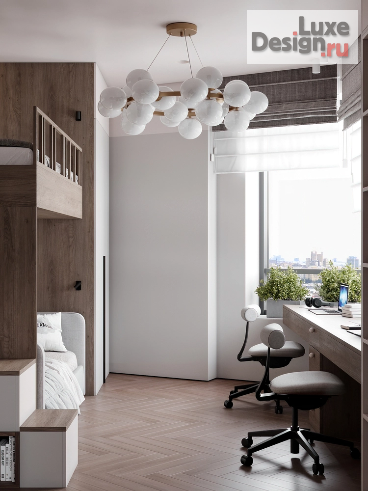 Дизайн интерьера пентхауса "ЖК Крылья" (фото 20)