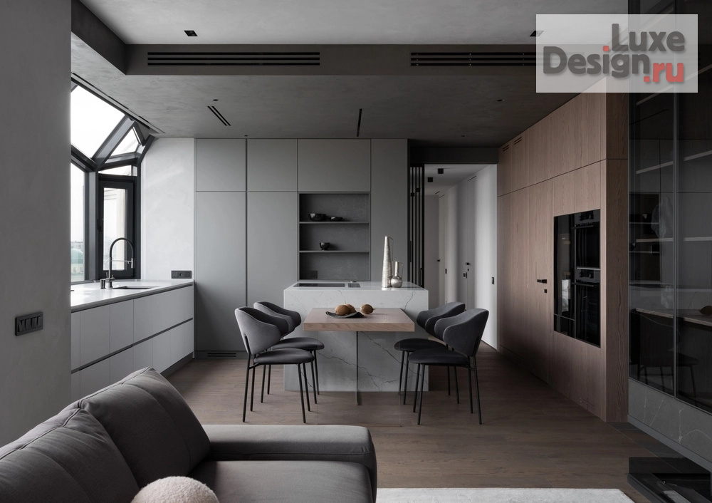 Дизайн интерьера квартиры "Воскресенская набережная (фотографии)" (фото 2)