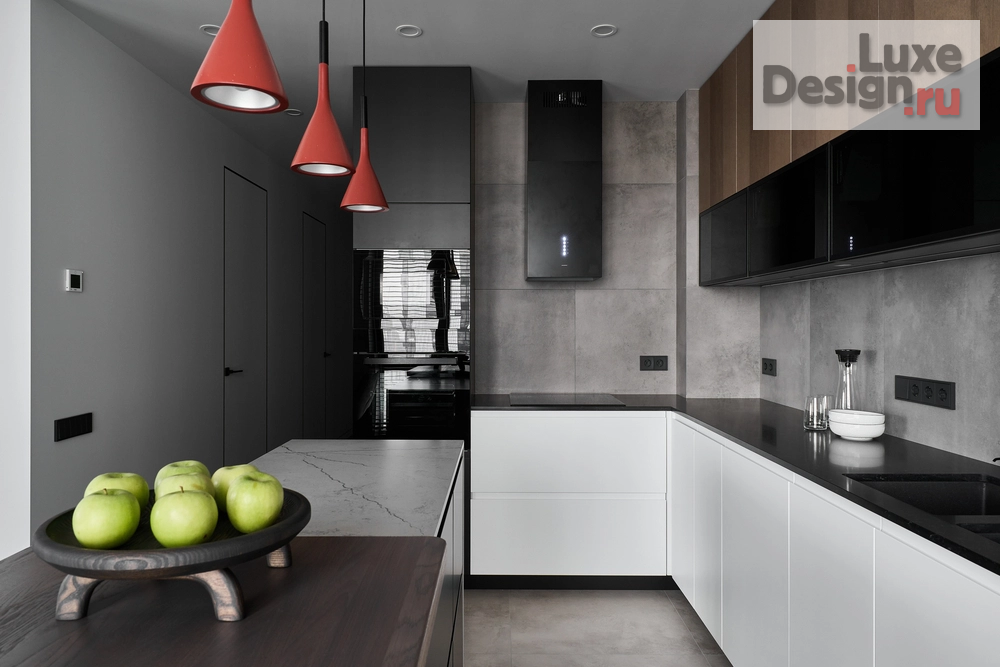 Дизайн интерьера трехкомнатной квартиры "ЖК Wellton Towers (фотографии)" (фото 1)