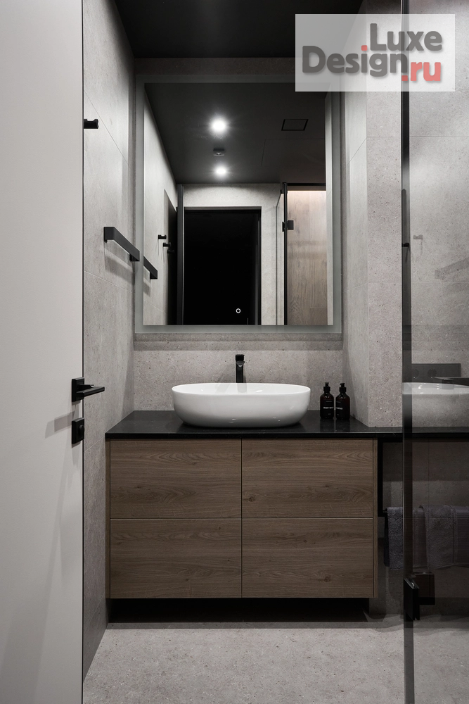 Дизайн интерьера трехкомнатной квартиры "ЖК Wellton Towers (фотографии)" (фото 17)