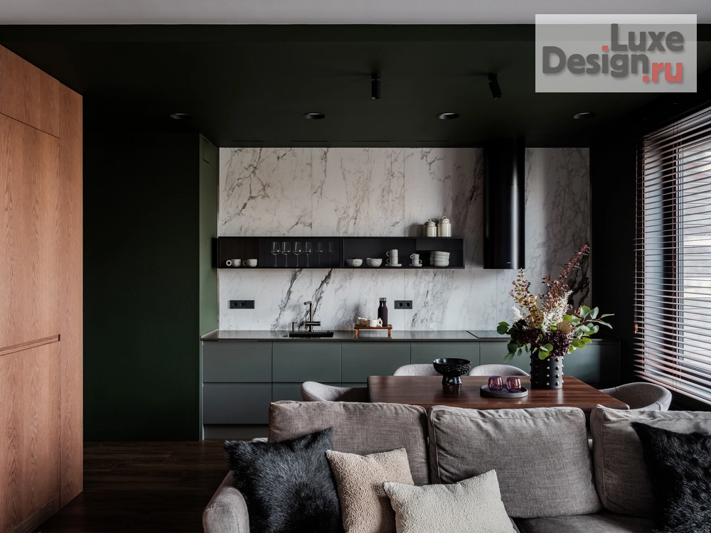 Дизайн интерьера однокомнатной квартиры "Дискавери (фотографии)" (фото 5)