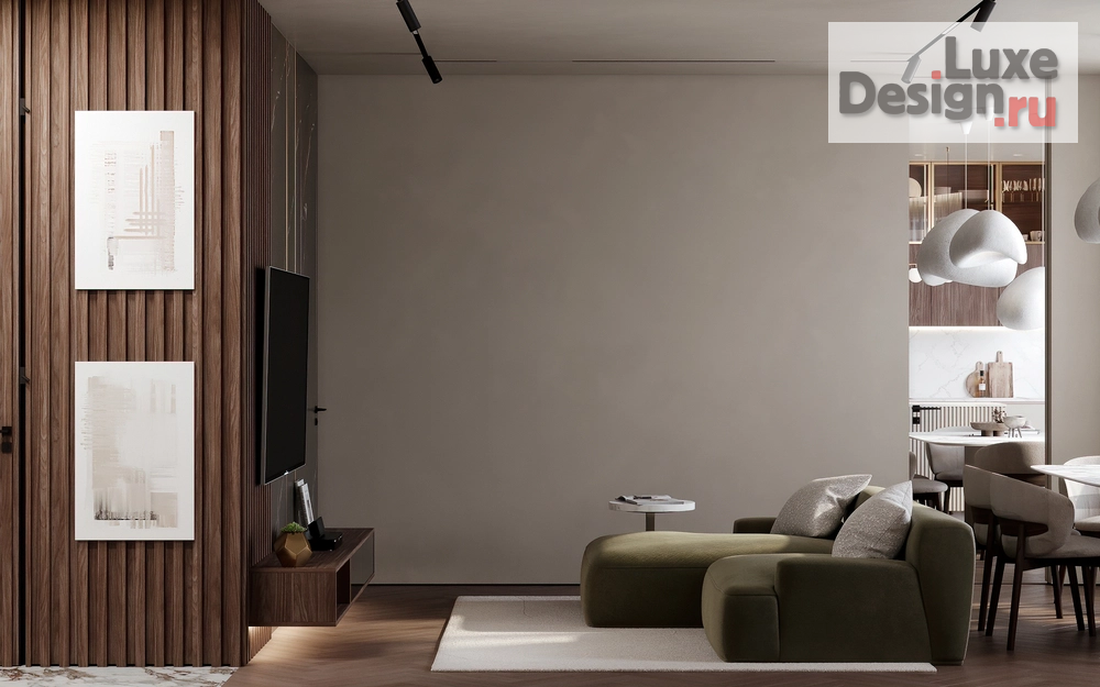 Дизайн интерьера пентхауса "ЖК Крылья" (фото 8)