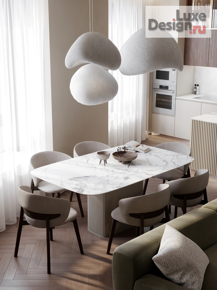 Дизайн интерьера пентхауса "ЖК Крылья" (фото 1)