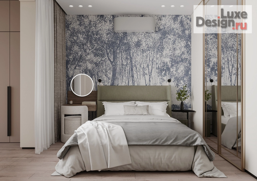 Дизайн интерьера двухкомнатной квартиры "Шикарная квартира в ЖК Атмосфера в парке" (фото 8)