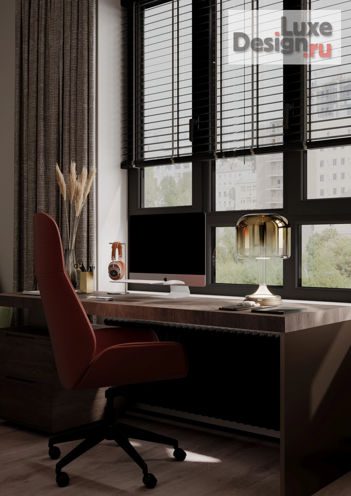 Дизайн интерьера двухкомнатной квартиры "Шикарная квартира в ЖК Атмосфера в парке" (фото 28)