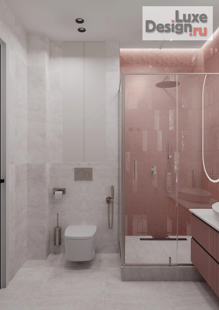 Дизайн интерьера двухкомнатной квартиры "Квартира для молодой пары ЖК Гринвуд" (фото 11)