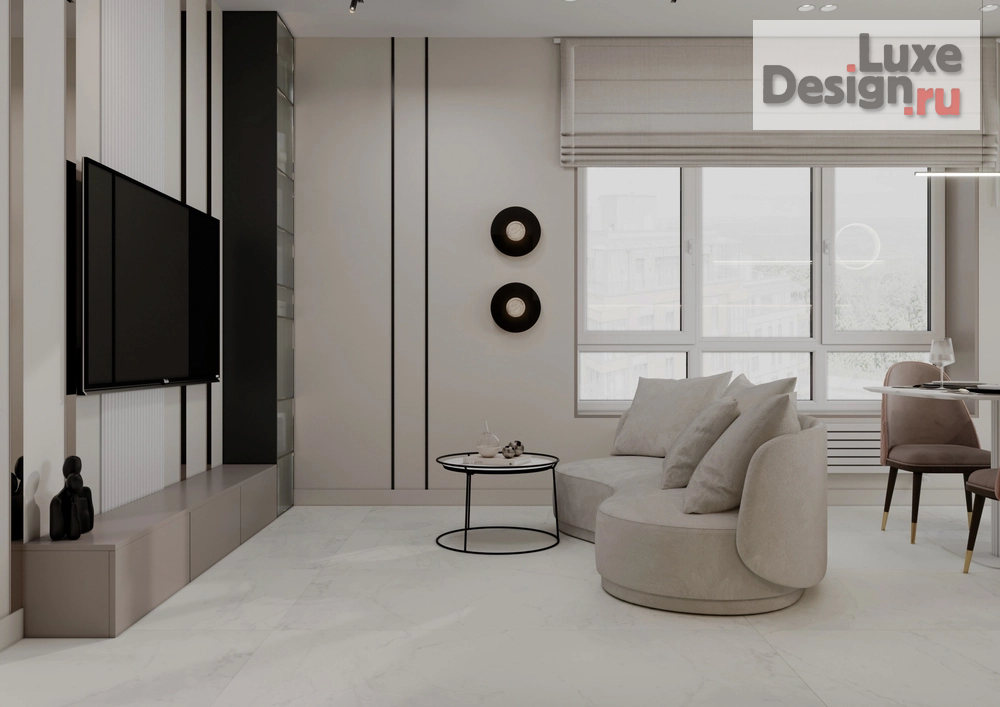 Дизайн интерьера двухкомнатной квартиры "Квартира для молодой пары ЖК Гринвуд" (фото 14)