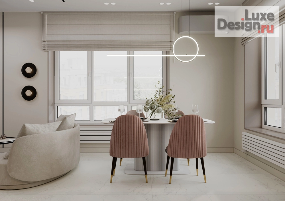 Дизайн интерьера двухкомнатной квартиры "Квартира для молодой пары ЖК Гринвуд" (фото 17)