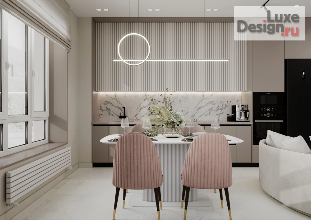 Дизайн интерьера двухкомнатной квартиры "Квартира для молодой пары ЖК Гринвуд" (фото 20)