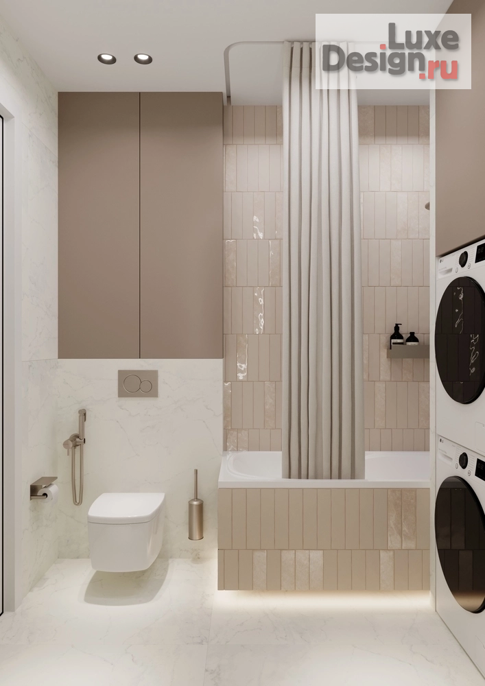 Дизайн интерьера двухкомнатной квартиры "Квартира для молодой пары ЖК Гринвуд" (фото 24)