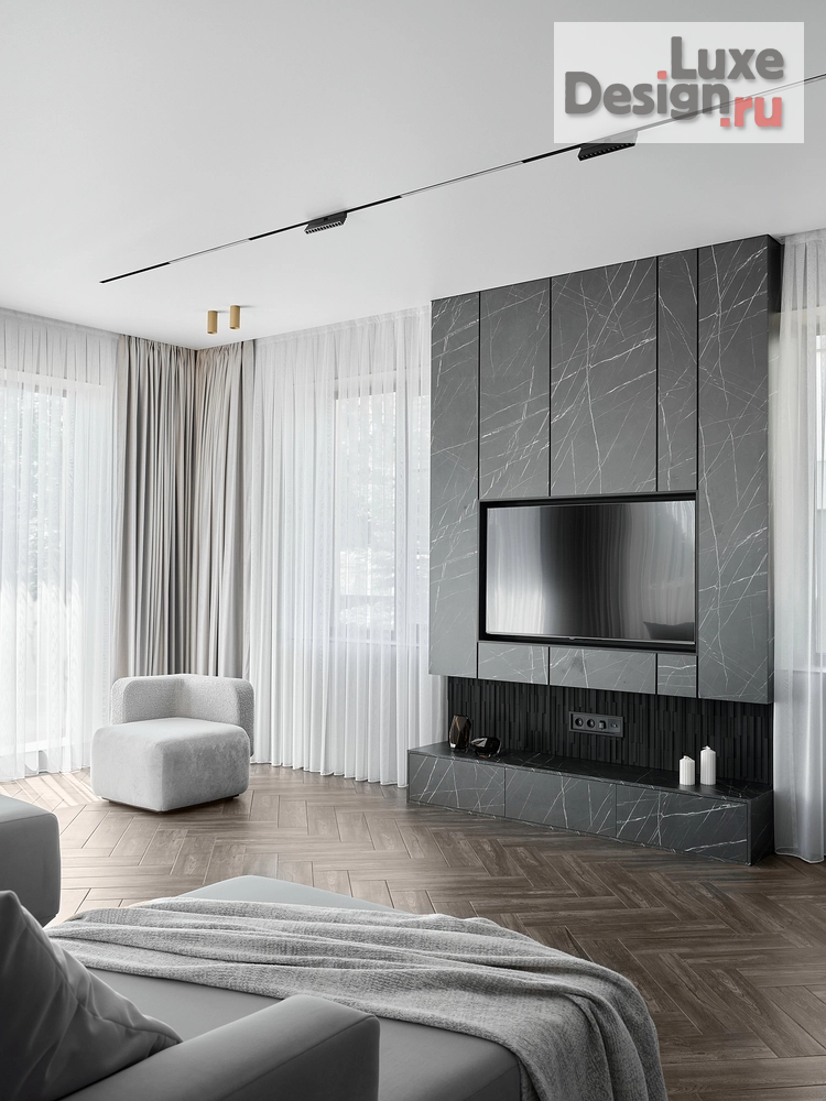 Дизайн интерьера загородного дома "Дом 140 м2 в п.Молодежный" (фото 5) от дизайнера Юлия Федосеева LU DESIGN Дизайн интерьера загородного дома "Дом 140 м2 в п.Молодежный" (фото 5)