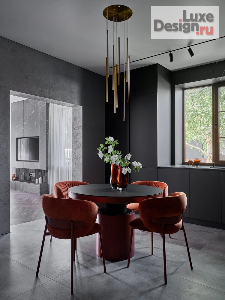 Дизайн интерьера загородного дома "Дом 140 м2 в п.Молодежный" (фото 2) от дизайнера Юлия Федосеева LU DESIGN Дизайн интерьера загородного дома "Дом 140 м2 в п.Молодежный" (фото 2)