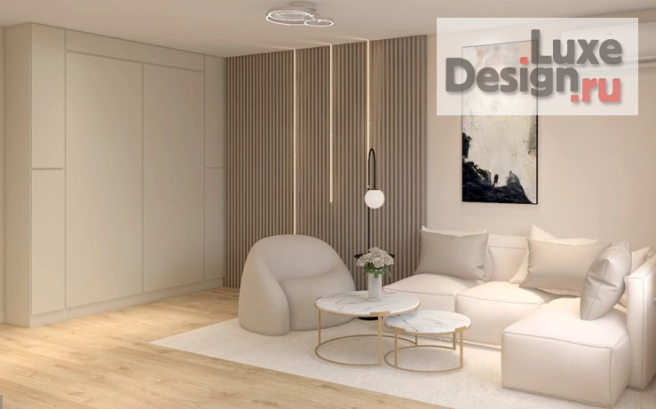 Дизайн интерьера гостиной "Дизайн проект гостиной " (фото 3)