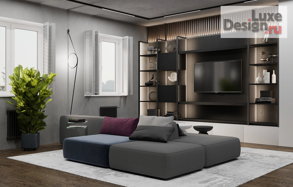 Дизайн интерьера загородного дома "Дом в д.Вешки" (фото 2)