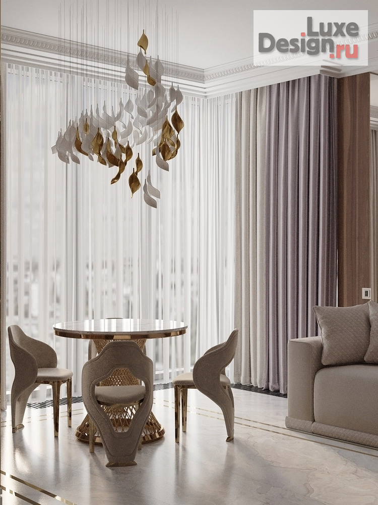 Дизайн интерьера трехкомнатной квартиры "ЖК РИВЕР ПАРК" (фото 8)