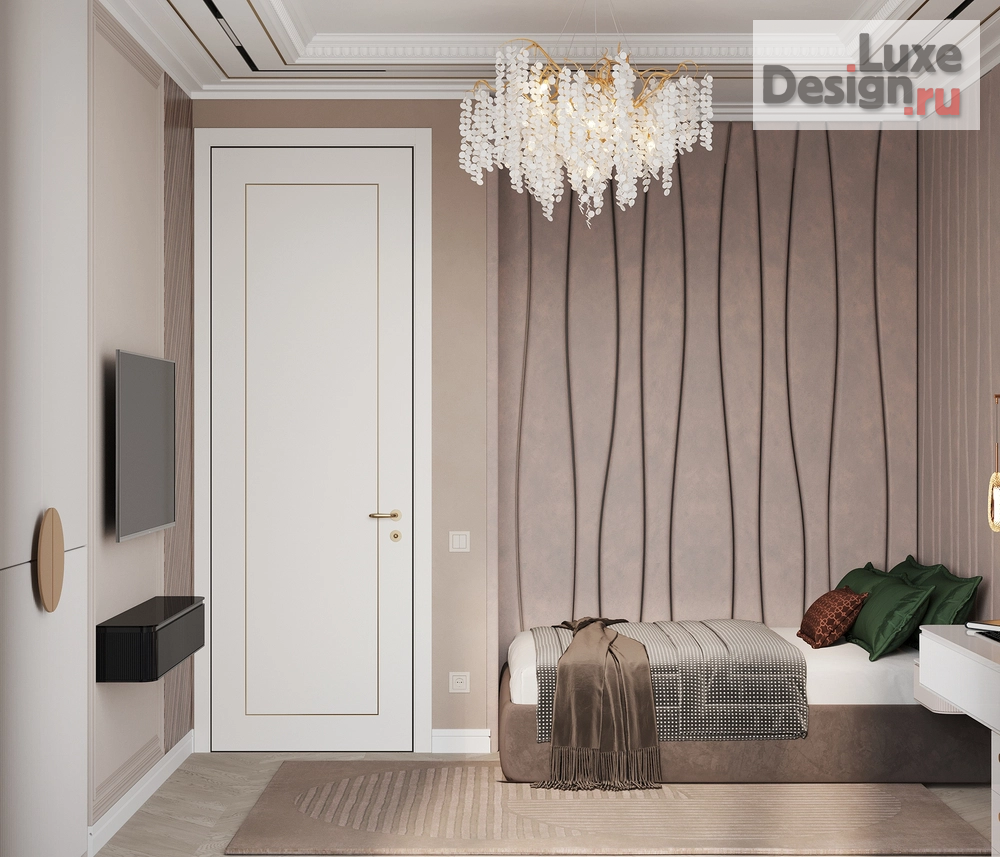 Дизайн интерьера трехкомнатной квартиры "ЖК РИВЕР ПАРК" (фото 13)