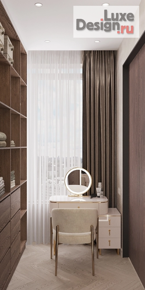 Дизайн интерьера трехкомнатной квартиры "ЖК РИВЕР ПАРК" (фото 18)