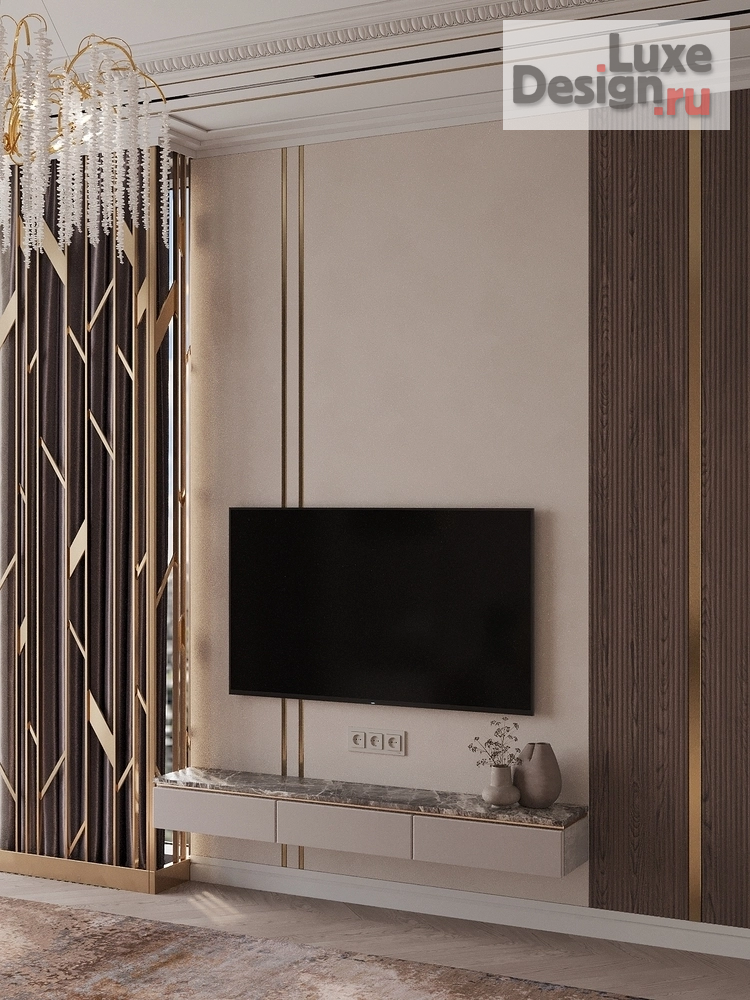 Дизайн интерьера трехкомнатной квартиры "ЖК РИВЕР ПАРК" (фото 16)