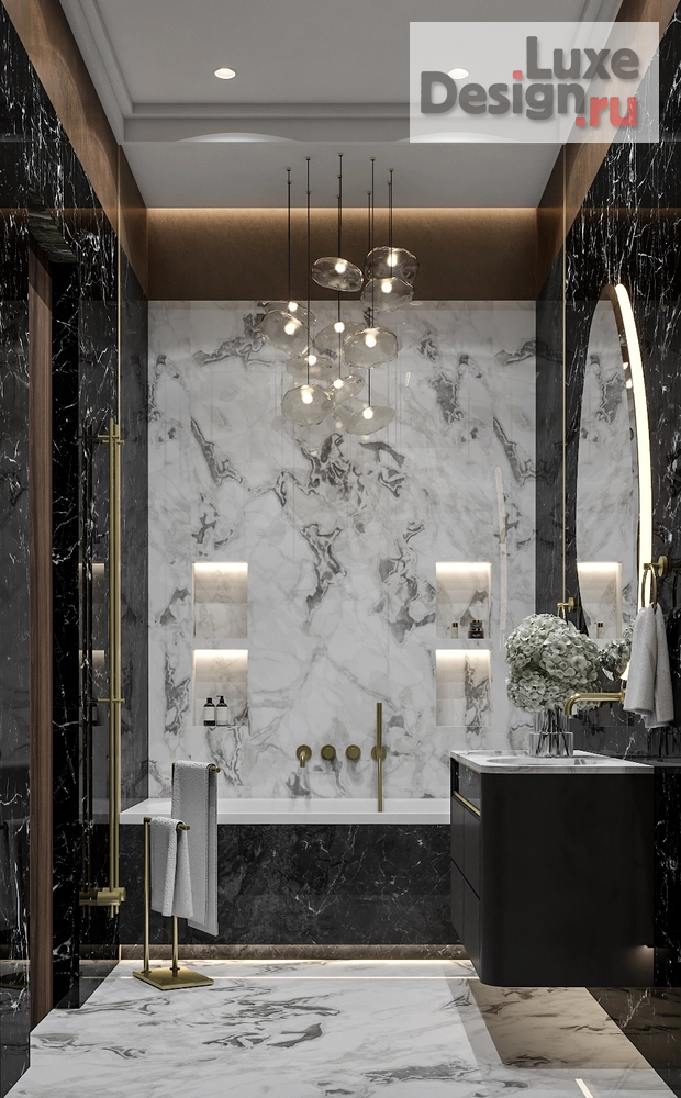 Дизайн интерьера четырехкомнатной квартиры "ЖК EVER" (фото 16)