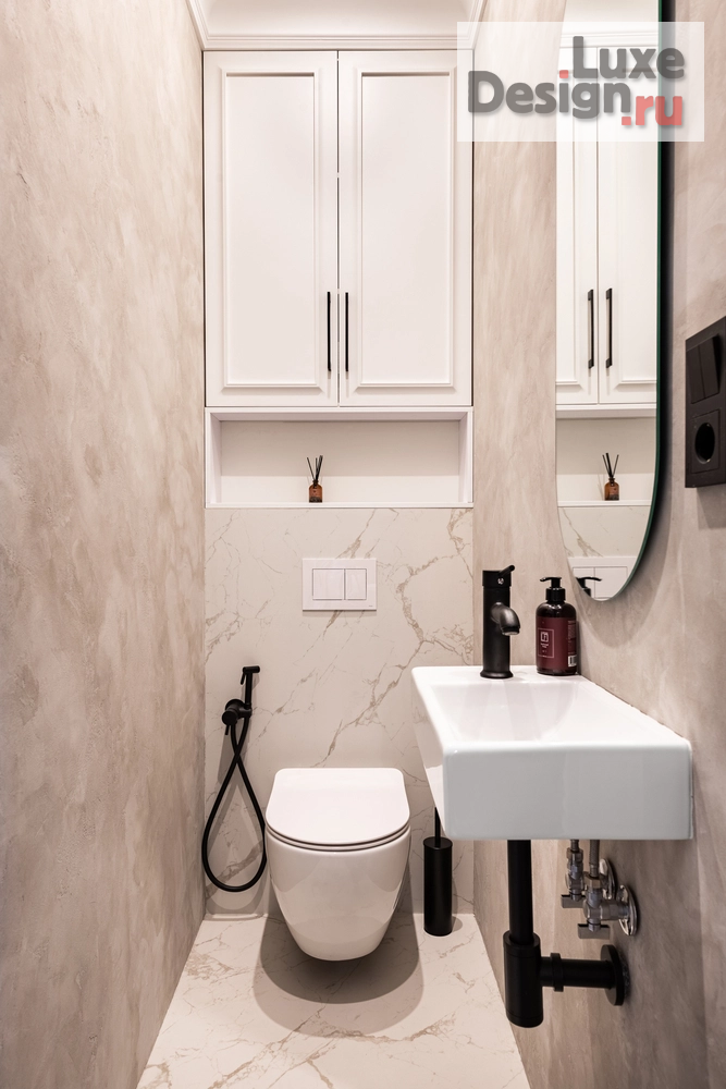 Дизайн интерьера трехкомнатной квартиры "Реализованный проект в ЖК RIVER SKY" (фото 19)