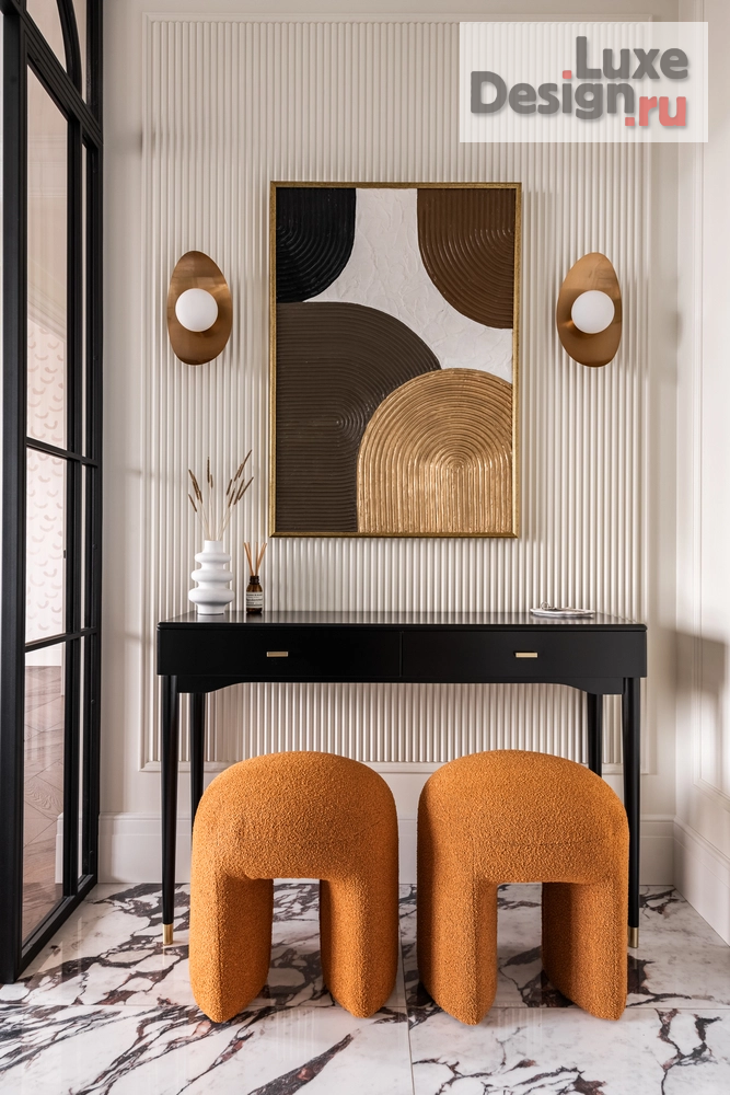 Дизайн интерьера трехкомнатной квартиры "Реализованный проект в ЖК RIVER SKY" (фото 1)