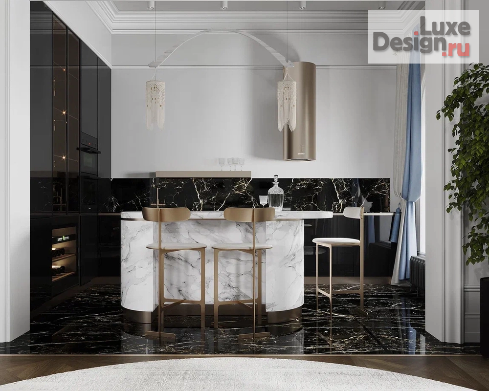 Дизайн интерьера частного дома "Французско-русский" (фото 8)