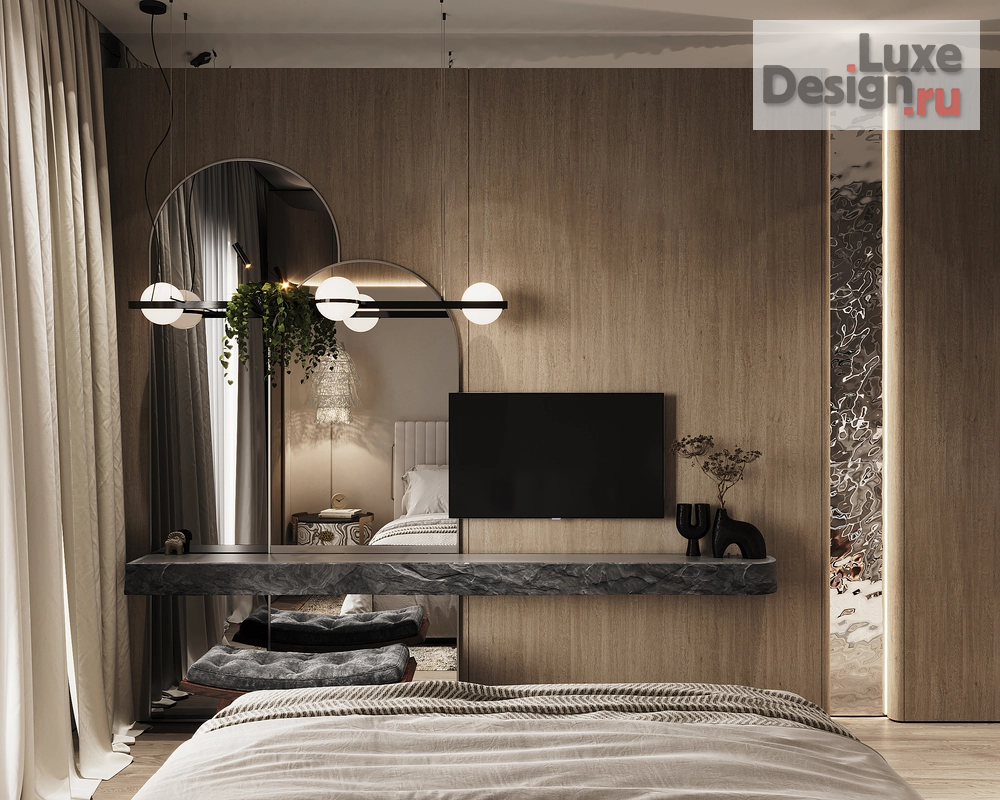 Дизайн интерьера гостиной "Воспоминания о Бали" (фото 13)